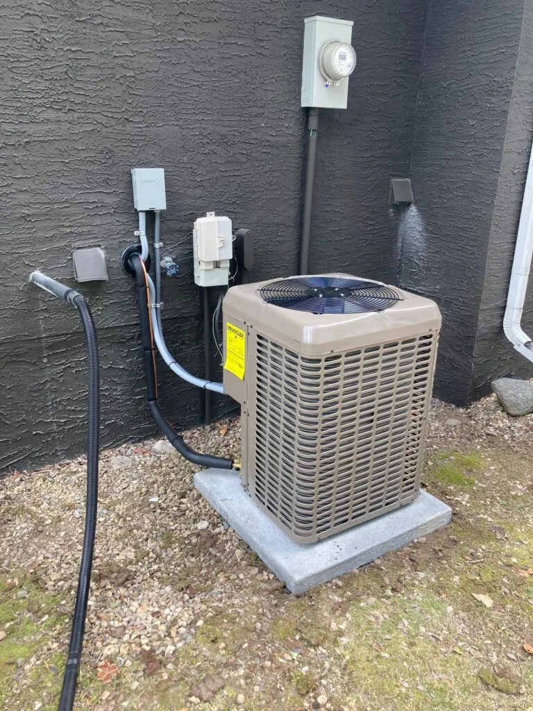 Residential AC installation-min Avria Mechanical Services - Residential & Commercial HVAC Services Across the Greater Edmonton Area